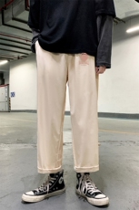 K43237-P25休闲裤男士大码宽松九分运动裤男裤男直筒，男装休闲裤，电商A040
