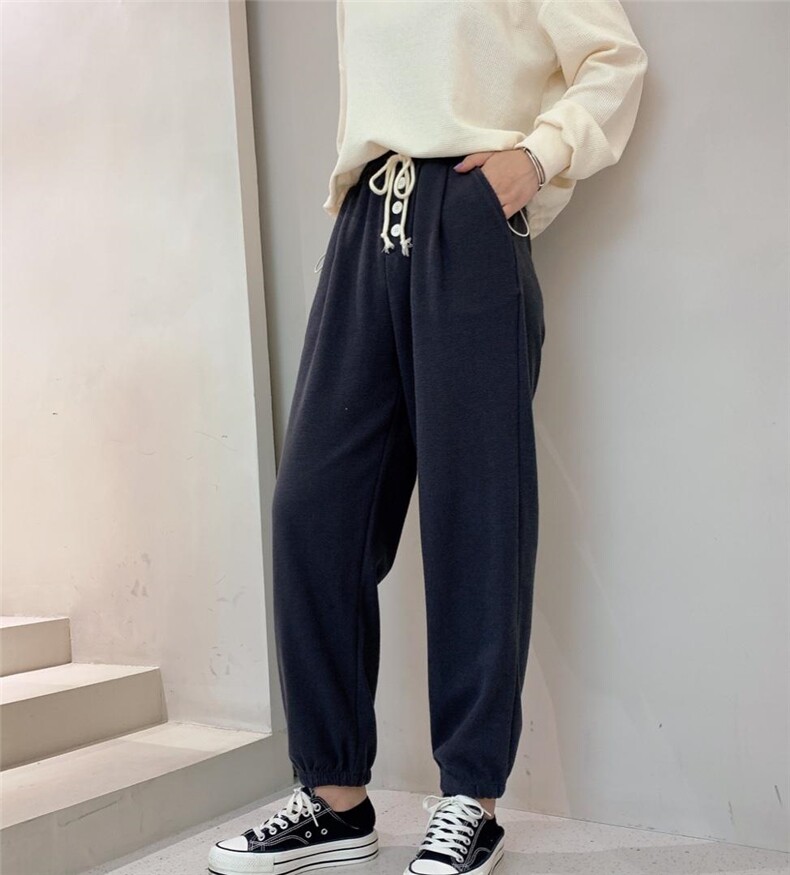 卫裤，女装休闲裤，良布品衣