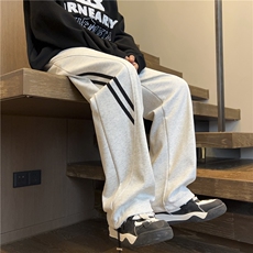 抖音得物品质百搭休闲卫裤212-2-DY133-特P40加绒特P45，男装休闲裤，星座808A-1