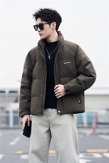 标50绒立领男士羽绒服冬季2025新款加厚冬装外套A313-3318-P205，男装羽绒服，电商A313