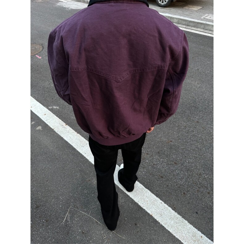 【有货】cleanfit紫色底特律外套男高级感工装夹克8156LL-特P62,男装夹克,星座1007（原301D）