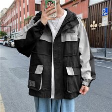 韩版帅气宽松工装夹克男士潮牌上衣外套JK810/P60，男装夹克，电商D202-1