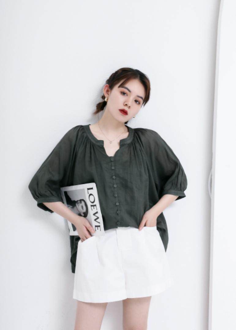 百分百纯亚麻，女装，E·呀