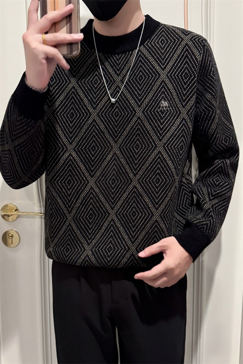 MY98066P6898店主风小伙风秋冬新款高品质针织打底衫毛衣男,男装T恤,电商B340