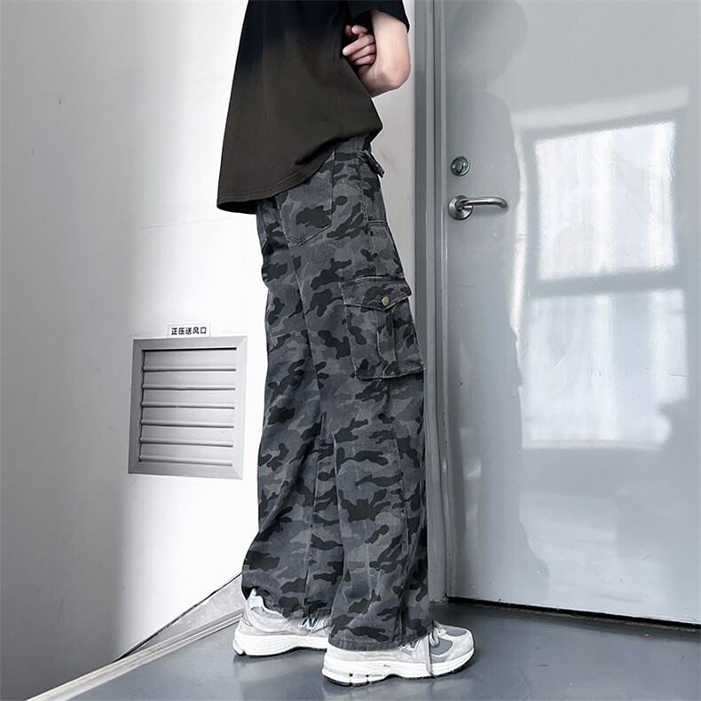 大货多口袋迷彩工装裤610A-1-82404-P60,男装工装外套,星座610A-1