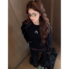 美式高街解构工艺速干长袖T恤衫男女款防晒上衣户外运动骑行服潮，男装防晒衣，电商A486
