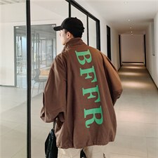 立领卫衣男韩版潮流秋外套半拉链嘻哈上衣港风原宿夹克W1179-P62，男装夹克，星座512-4