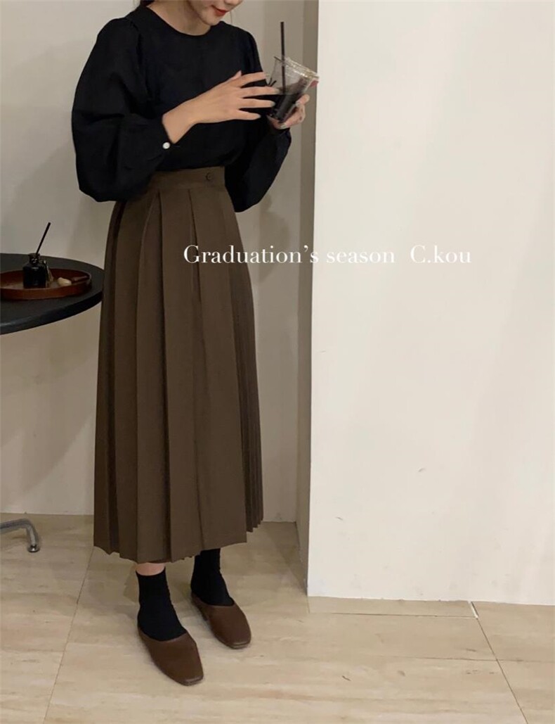 秋季半裙上新，女装半身裙，唇蔻