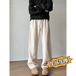 港风 直播弯刀裤休闲裤长裤A014-DY25096常规P60  加绒P75图片