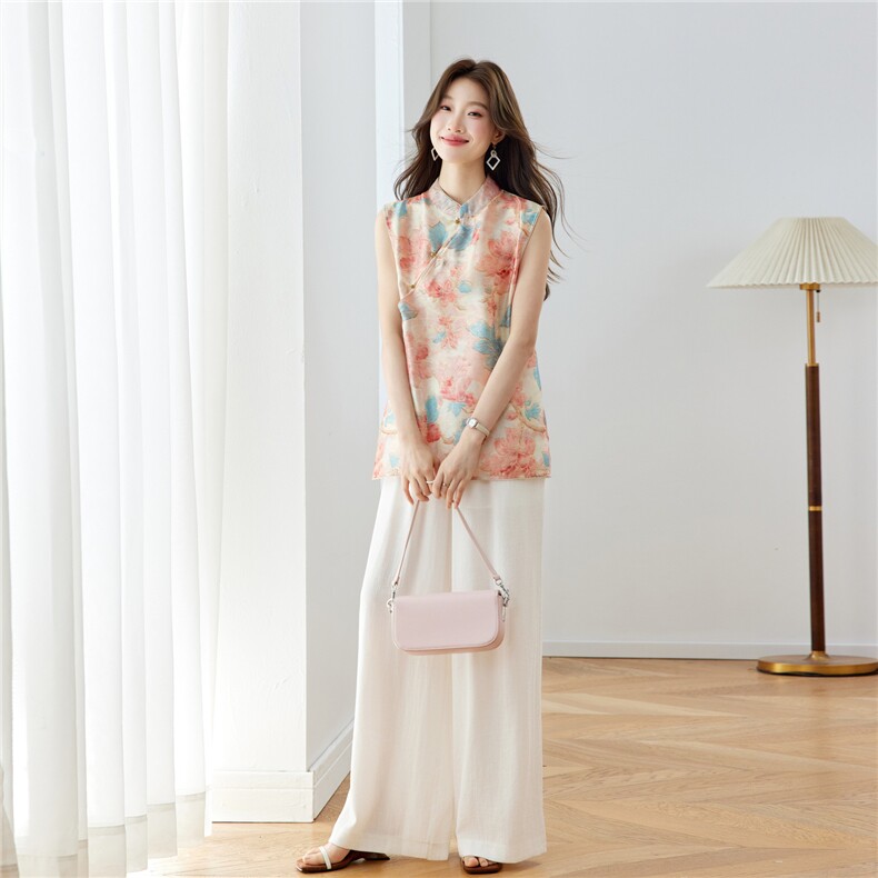 新中式套装女~中年古典风女2026年夏季,女装套装/套裙,素月