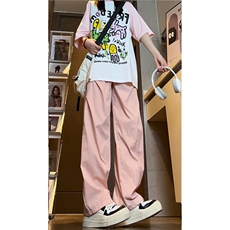 XZ616夏季新款伞兵裤褶皱设计感冰丝速干休闲裤TY2488特P28控58，男装休闲裤，星座512A（原616）