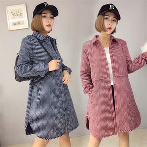棉衣/棉服2020年冬季舒适长袖女长款加厚保暖时尚简约百搭图片