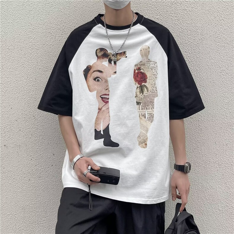 2023春夏季新款男休闲圆领短袖T恤DT003P26,男装T恤,星座1116-2