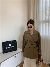 2022春款风衣外套，女装风衣，QIANCHEN 谦晨