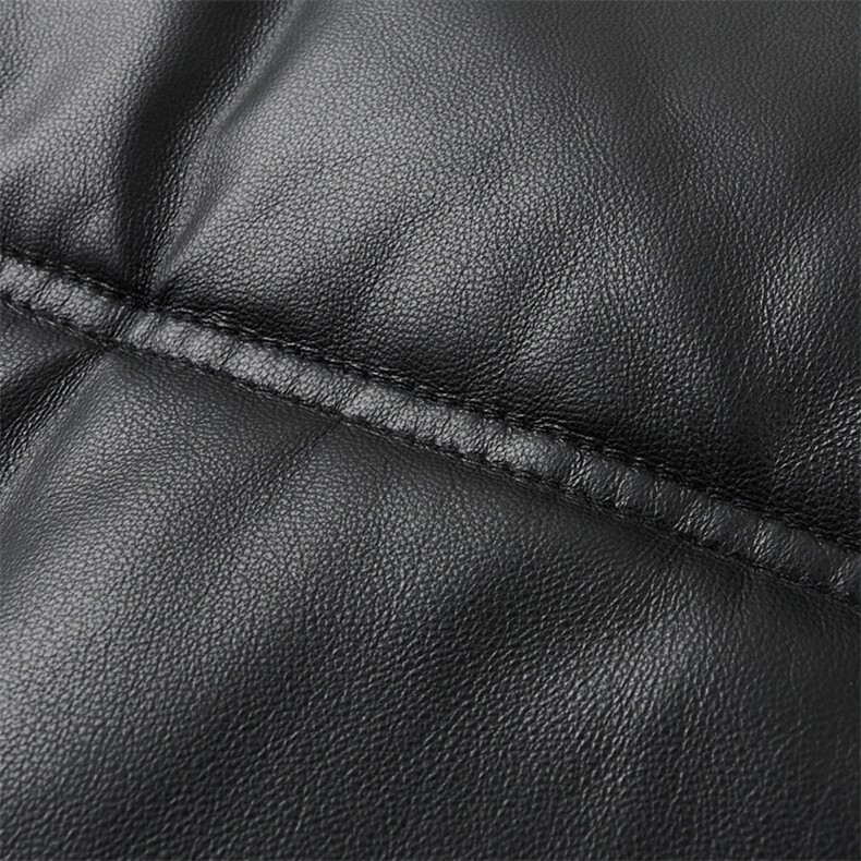 Z7001冬季海宁真皮羽绒服男白鹅绒时尚皮衣中年绵羊皮外套商务,男装皮衣,电商B360