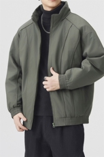 深度库存棉衣男宽松面包服立领加厚棉袄DSA157B-M8866-P80，男装棉衣，电商A157B