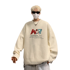 高质量！秋冬季半高领毛衣男加绒加厚线衣男针织衫男MY227-特p38，男装针织衫/毛衣，电商B367