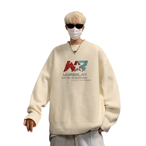 高质量！秋冬季半高领毛衣男加绒加厚线衣男针织衫男MY227-特p38图片