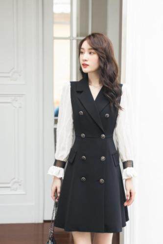 春装新款连衣裙，女装连衣裙，有声有色