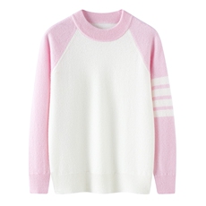 春秋冬男女通用12针TB半高2025新款，童装儿童羊绒衫，奥赛羊绒童装