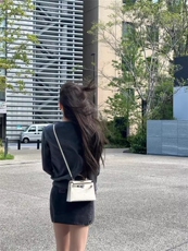 纯色简约百搭单排扣长袖针织衫女，女装针织衫/毛衣，德聚羊绒