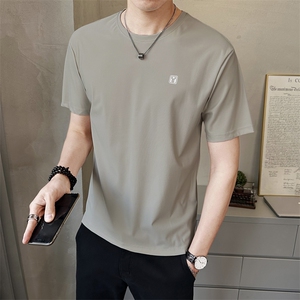 夏季新款男士短袖T恤时尚百搭休闲圆领半袖上衣T5122-P28图片