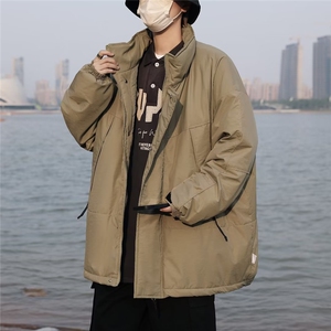 冬季棉衣外套男女潮流日系韩版棉袄宽松慵懒风加厚棉服M3164-P95图片
