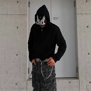 抖音得物高品质二开 25秋冬美式重磅宽松结构设计连帽卫衣外套W78图片