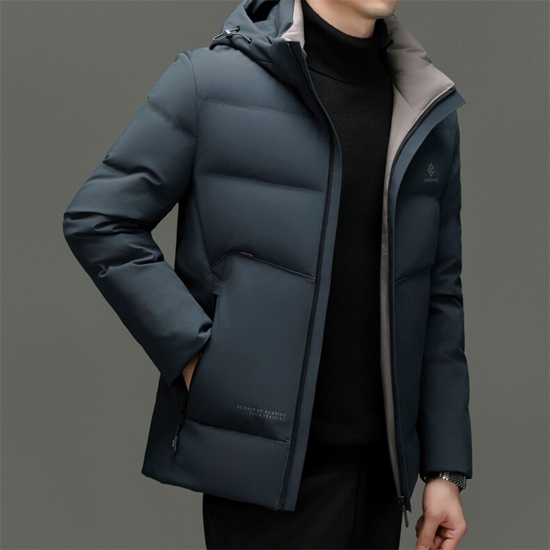 DF31803钱塘2020-2时尚简约冬季厚款连帽中年男士羽绒服P263,男装羽绒服,钱塘207-2