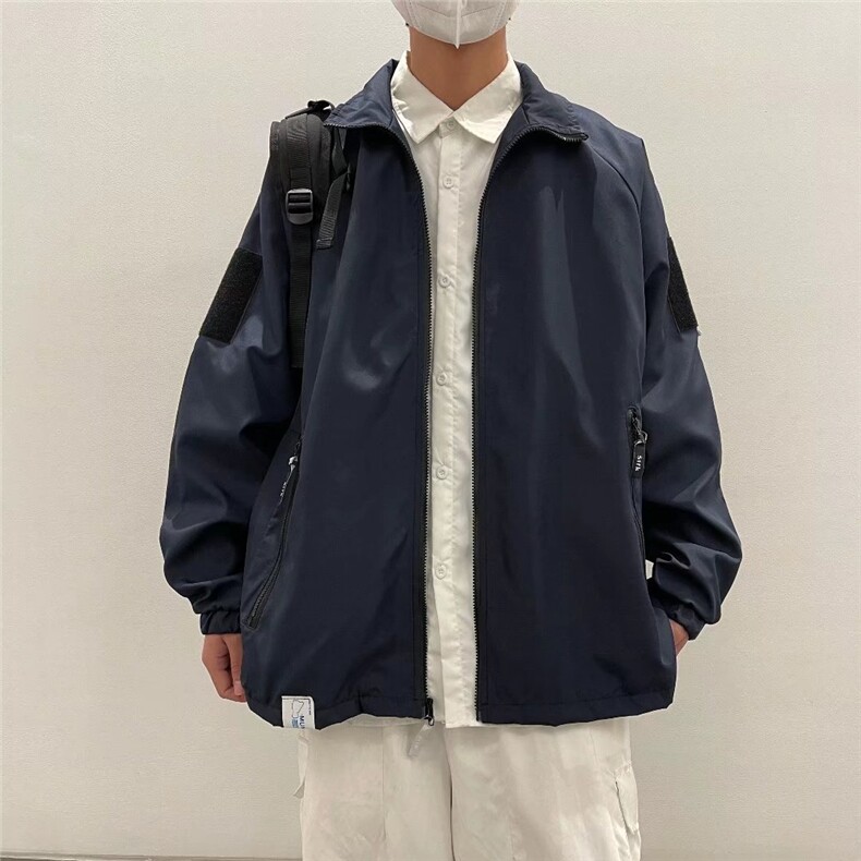 潮流夹克潮男春季夹克J01P57图片