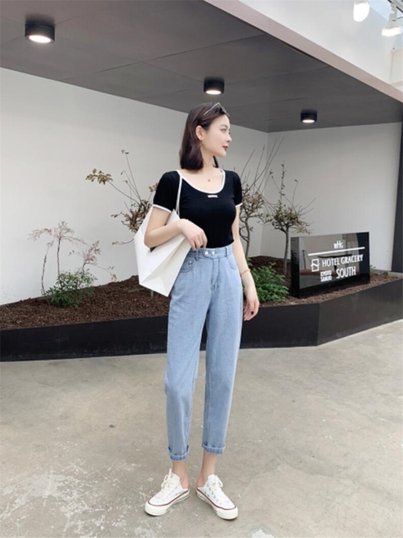 牛仔哈伦，女装，Gemini