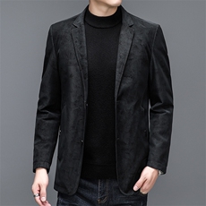 CH9628钱塘2020-2中年男士商务休闲简约百搭冬季厚款西服P185，男装西服，钱塘207-2