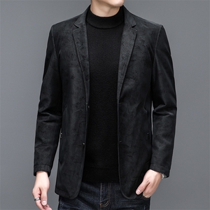 CH9628钱塘2020-2中年男士商务休闲简约百搭冬季厚款西服P185图片