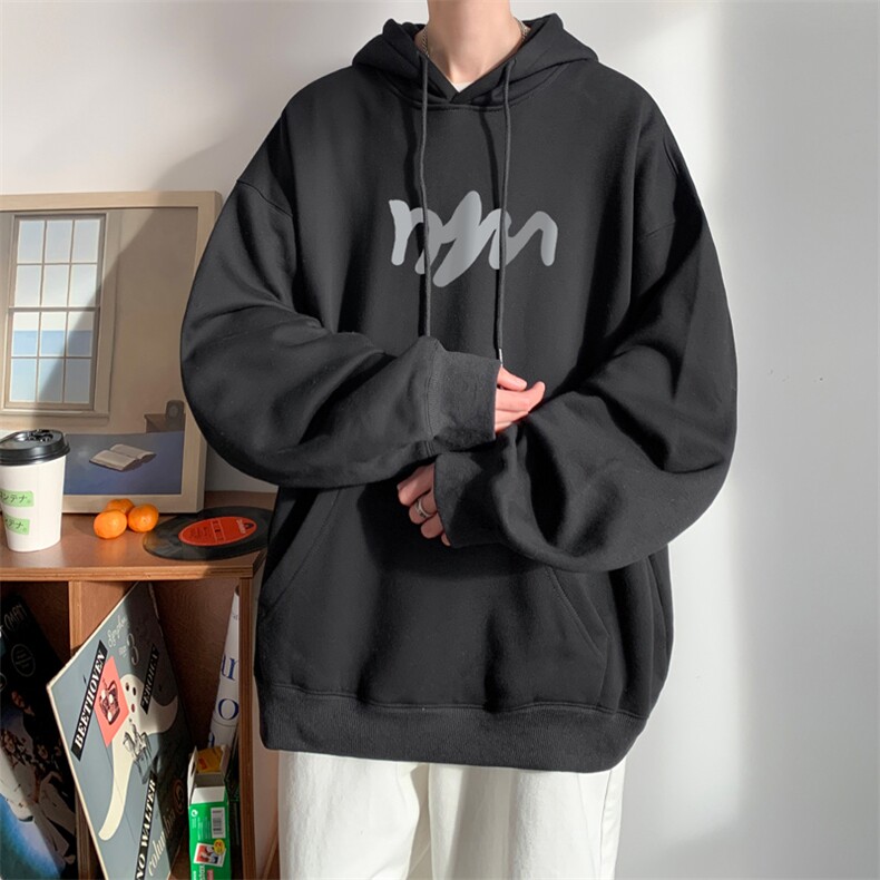 ！连帽圆领卫衣男装港风帽衫男LM127-P35,男装卫衣,电商B367
