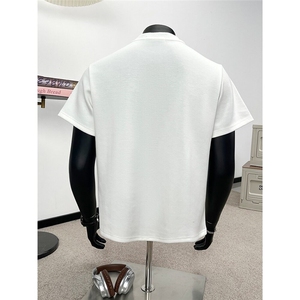 【有货】DT2803-特P35姝姬刺绣暗纹短袖t恤男女夏季新中式风图片