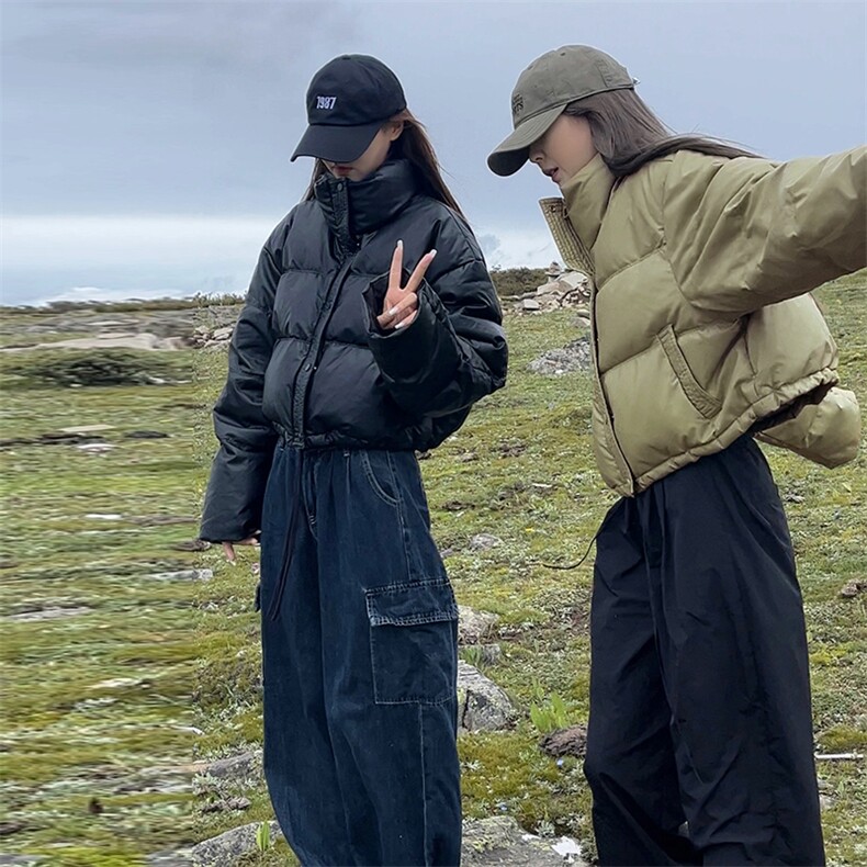 短款PU皮亮面棉服冬季新款学生韩系棉服女棉衣棉袄外套C610-100,男装棉衣,星座911-2(原星座613-2）