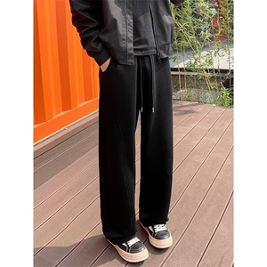 美式高街牛仔裤男修身显瘦堆积感直筒裤子513A CK2728 特P25图片