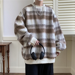 秋冬重磅卫衣毛呢外套小众日系卫衣1016-1 Y95 P75K98加绒P90K118图片