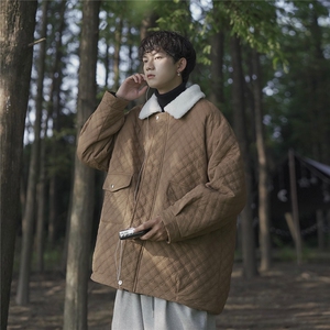 抖音2024重磅美式潮牌潮高中生工艺棉服外套A170-M826-TP85