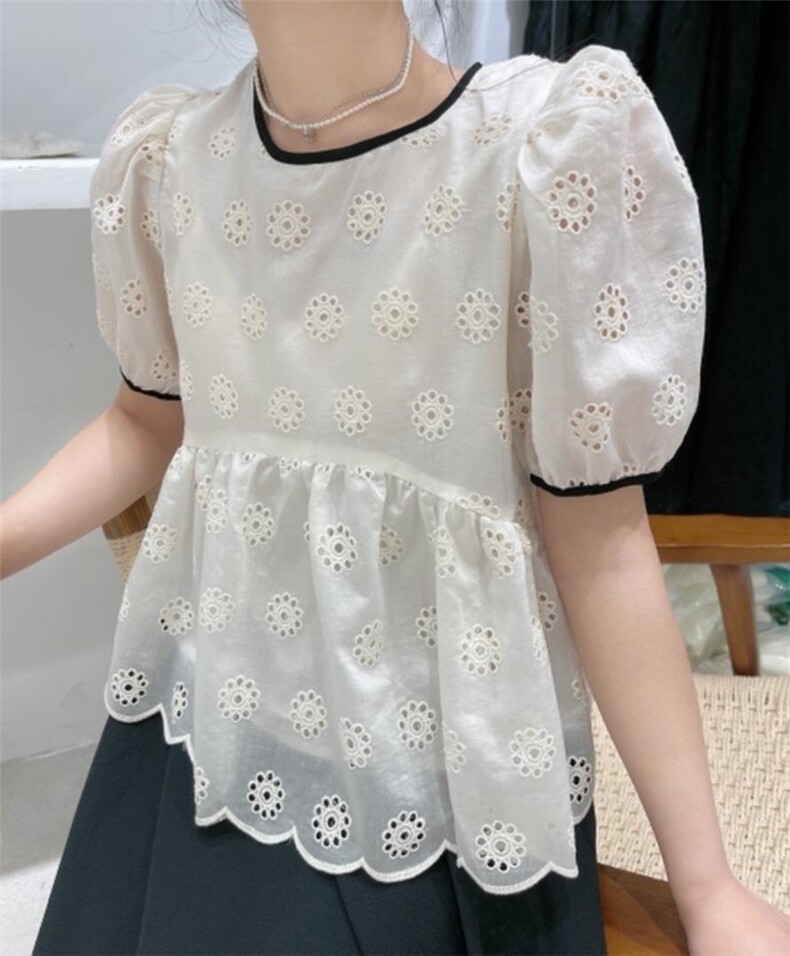 现货刺绣小衫，其它，素名