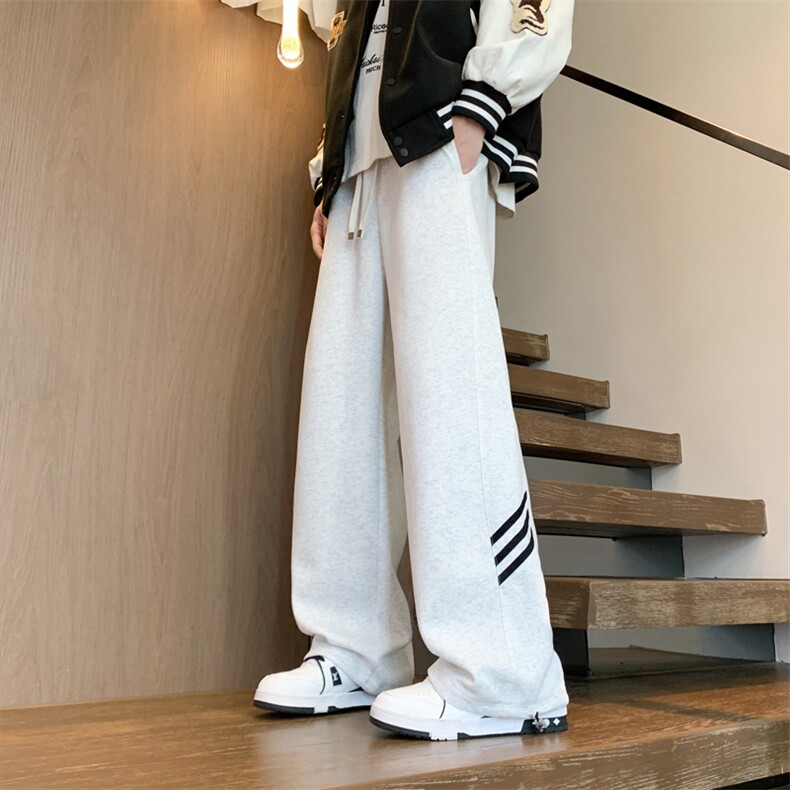 巴黎3杠运动裤男士卫裤A210A-WK03-P35，男装休闲裤，电商A210A