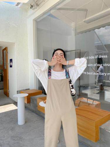 韩版宽松休闲背带裤,女装其它,衣宫主