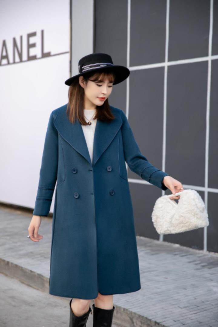 冬装新款、现货供应、双面羊绒％羊毛大衣，其它，拉思维加丝