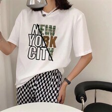 2021/秋/短袖T恤，女装T恤，潘朵拉