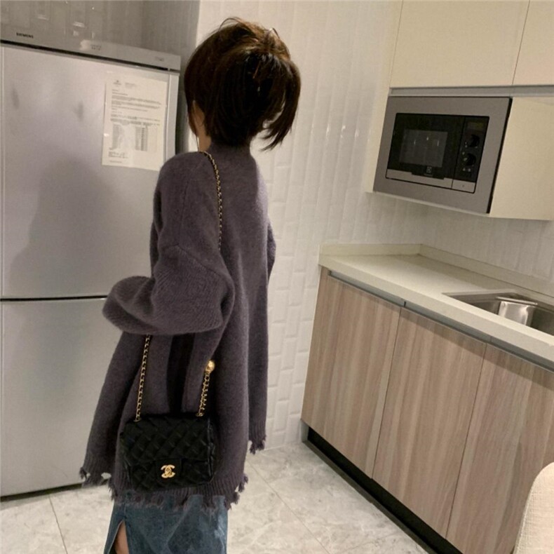 现货春季新款撕边大开衫，其它，XTZ style