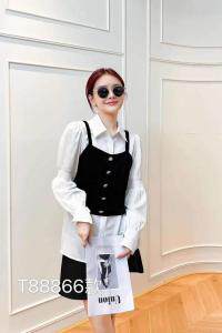 衬衫两件套，女装衬衫，田间晨露