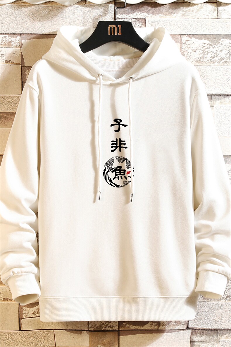WY2070-P35加绒款-P40纯棉连帽卫衣男大码运动帽衫宽松薄砖墙,男装卫衣,电商A040A