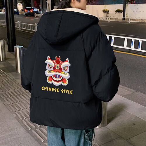 MY16185-P100加厚加绒连帽棉衣男大码棉服男面包服男，男装棉衣，电商A040
