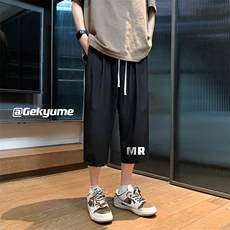 冰丝七分裤男大码速干短裤男五分裤QK72253-P25，男装休闲裤，电商A040