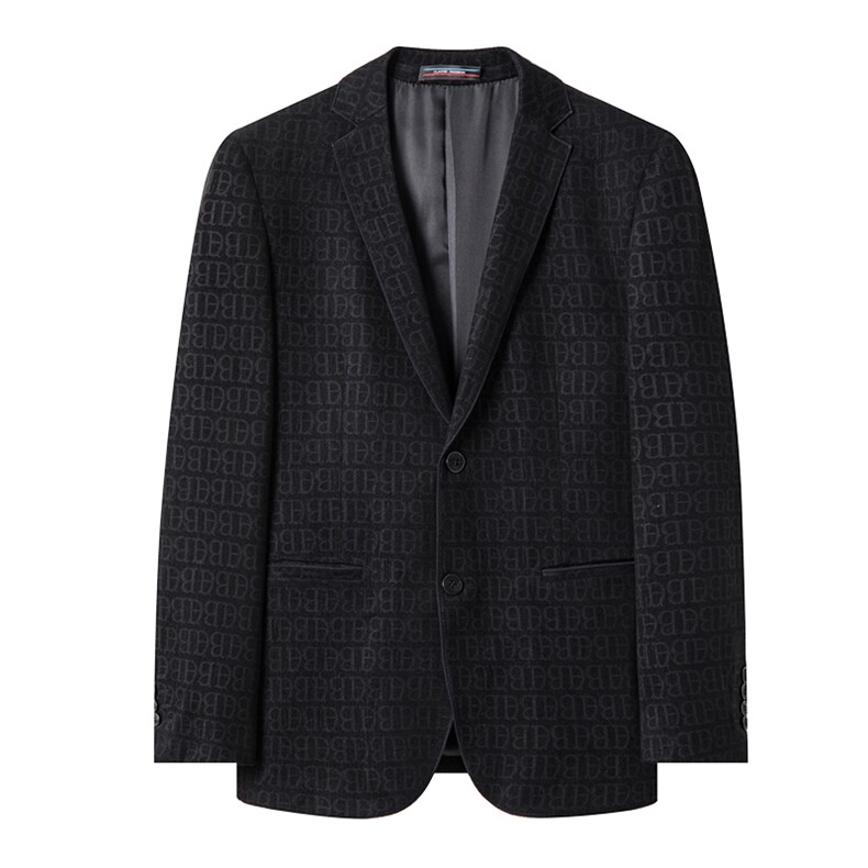 西服男秋季潮款休闲商务小西服上衣中年男士单西外套ASDG41-P200,男装西服,电商B212（原钱塘6029）